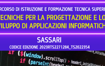 Riapertura iscrizioni corso IFTS